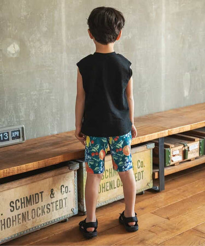 Japanese children's clothing BREEZE quick-drying vacation style shorts 80-140cm boys'/girls' summer PANTS 