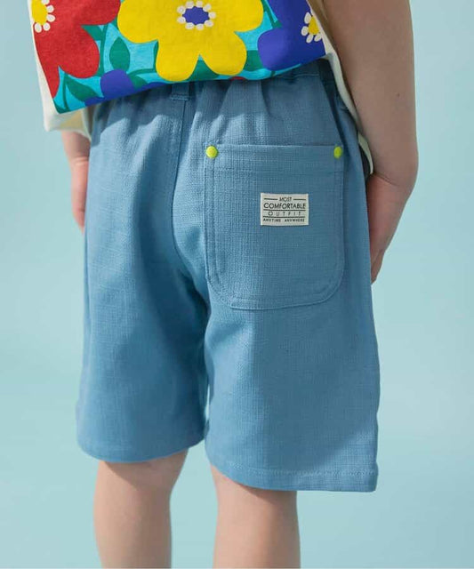 Japanese children's clothing BREEZE versatile casual shorts 80-150cm boys'/girls' summer PANTS 