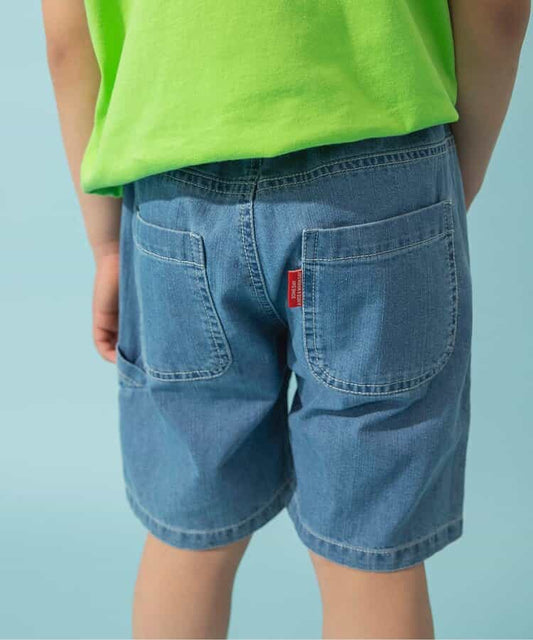 Japanese children's clothing BREEZE denim shorts 80-160cm boys' summer PANTS 