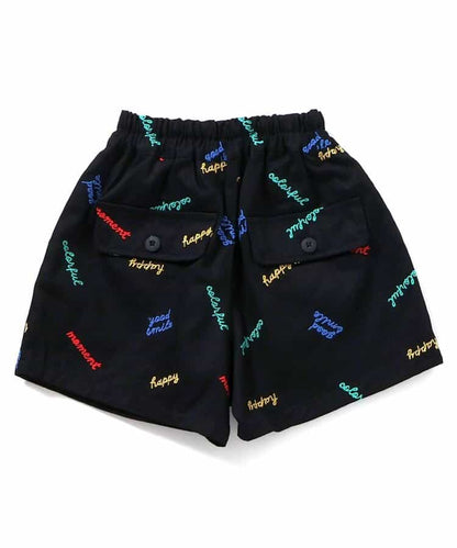 Japanese children's clothing BREEZE embroidered letter top 80-140cm boys' summer PANTS 