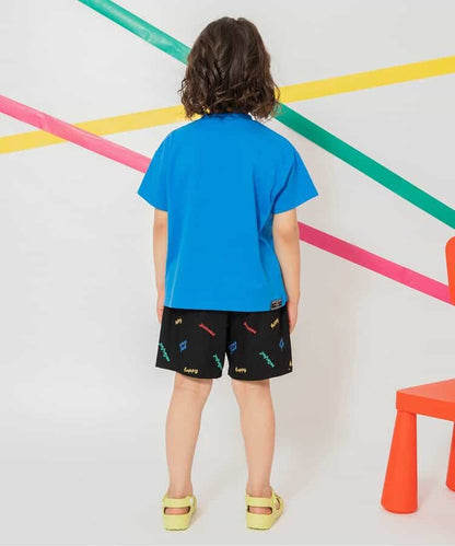 Japanese children's clothing BREEZE embroidered letter top 80-140cm boys' summer PANTS 