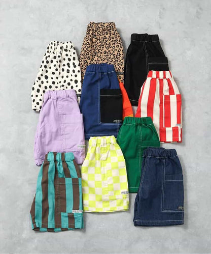 Japanese children's clothing BREEZE casual shorts 80-150cm boys'/girls' summer PANTS 