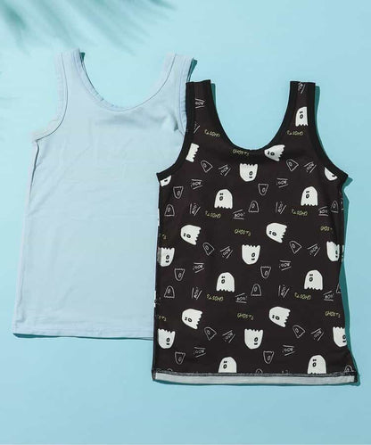 Japanese children's clothing BREEZE suspender underwear two-piece set 90-140cm boys' summer TOPS 