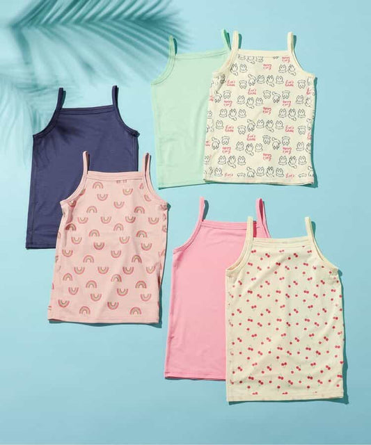 Japanese children's clothing BREEZE suspender underwear two-piece set 90-140cm girls summer TOPS 