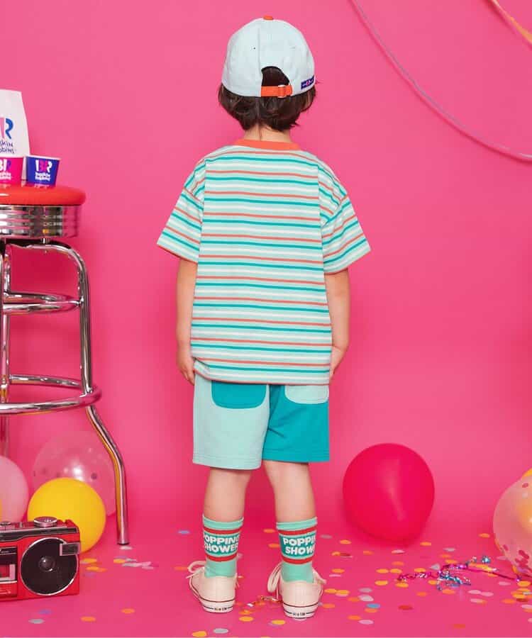 日本直送 BREEZE x Baskin-Robbins 襪一對 13-24cm 襪系列