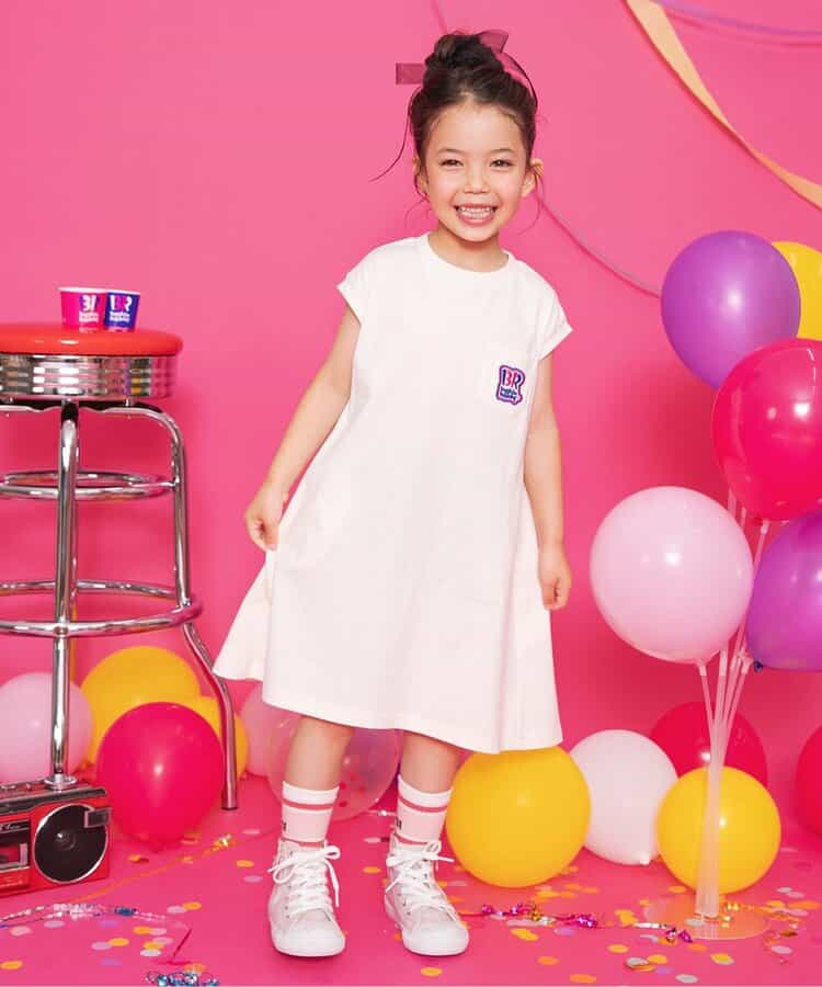 日本直送 BREEZE x Baskin-Robbins 襪一對 13-24cm 襪系列