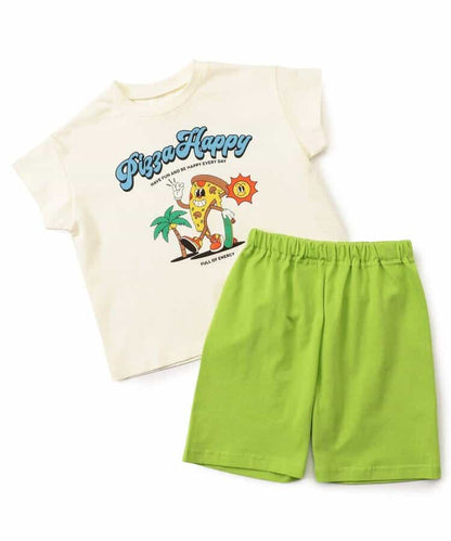 Japanese children's clothing BREEZE pajamas 80-150cm boys' and girls' summer pajamas series 