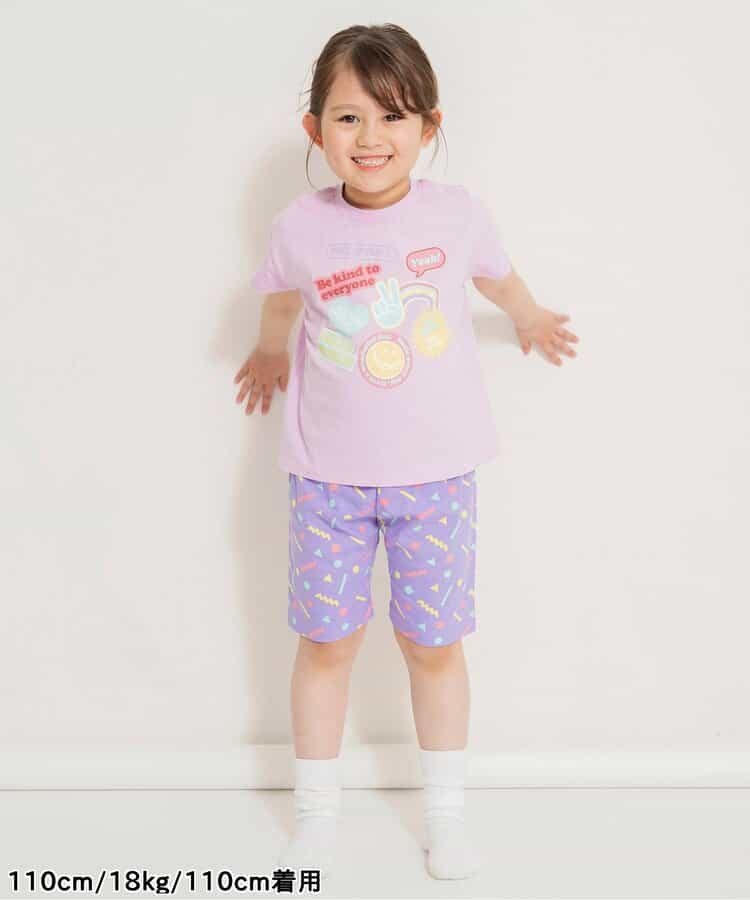 Japanese children's clothing BREEZE pajamas 80-150cm boys' and girls' summer pajamas series 