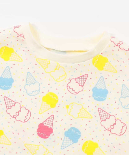 Japanese BREEZE Pajamas 80-140cm Girls Summer Pajamas Collection 