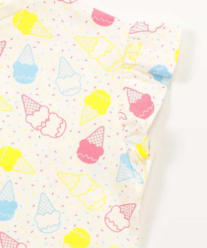 Japanese BREEZE Pajamas 80-140cm Girls Summer Pajamas Collection 