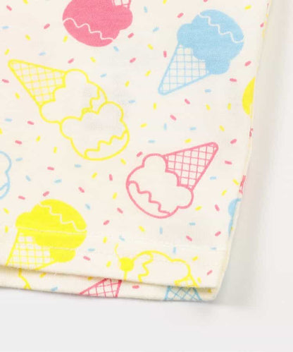 Japanese BREEZE Pajamas 80-140cm Girls Summer Pajamas Collection 