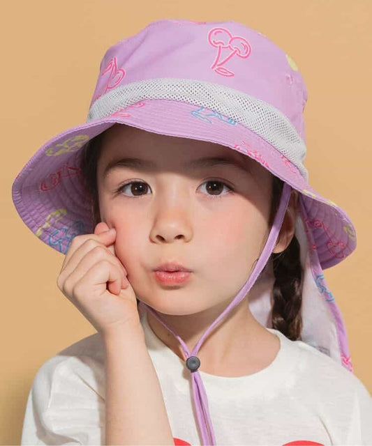 BREEZE UV-Proof and Waterproof Amphibious Bucket Hat (50-56cm) Direct from Japan. Summer Swimwear Collection. 