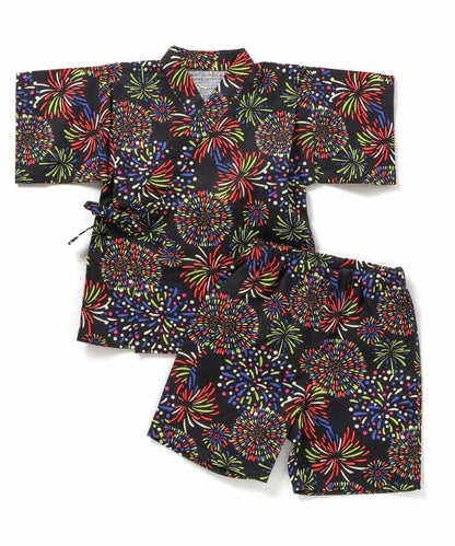 BREEZE Jinbei Kimono 80-140cm Boys' Summer TOPS PANTS Japanese Summer Festival Special 