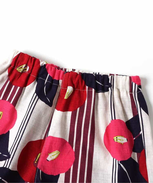 日本童裝 BREEZE 甚平 日本和服 80-140cm 女童款 夏季 TOPS PANTS 日本夏祭慶典特輯
