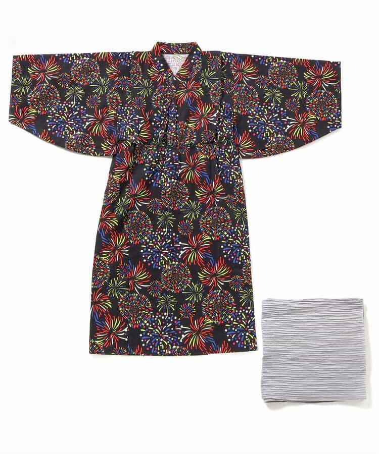 BREEZE Japanese Yukata Kimono 100-140cm Boys Summer TOPS Japanese Summer Festival Special 