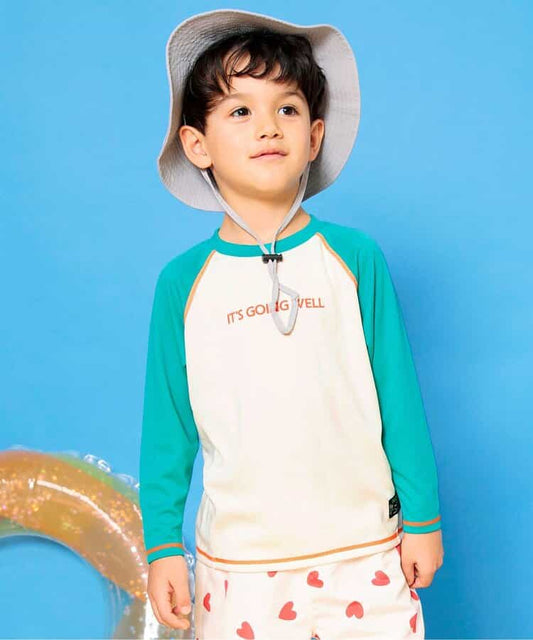 BREEZE UV-Proof Long-Sleeved Swimsuit (80-140cm) for Boys: Summer Swimsuit Special 