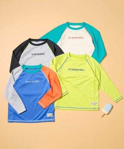BREEZE UV-Proof Long-Sleeved Swimsuit (80-140cm) for Boys: Summer Swimsuit Special 