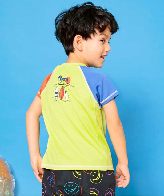 BREEZE UV-Proof Short-Sleeve Swimsuit (80-140cm) for Boys: Summer Swimsuit Special 
