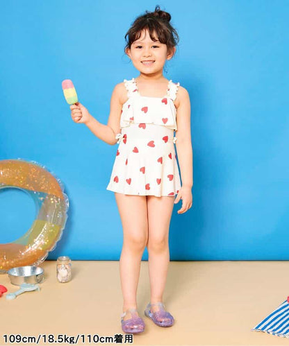 BREEZE UV-Proof One-Piece Swimsuit (80-140cm) for Girls: Summer Swimsuit Special 