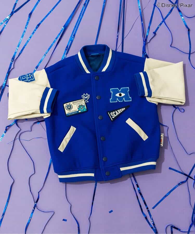 日本童裝 BREEZE x 怪獸電力公司 棒球外套 80-130cm 男童款/女童款 秋季 OUTERWEAR