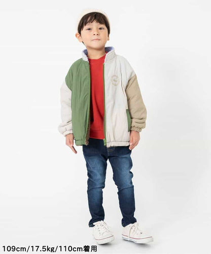 日本童裝 BREEZE 2Way 雙面兩著外套 80-150cm 男童款/女童款 秋季 (適合初秋、香港平均溫度、寒冷天氣）OUTERWEAR 【日本預售：2025年10月上旬】