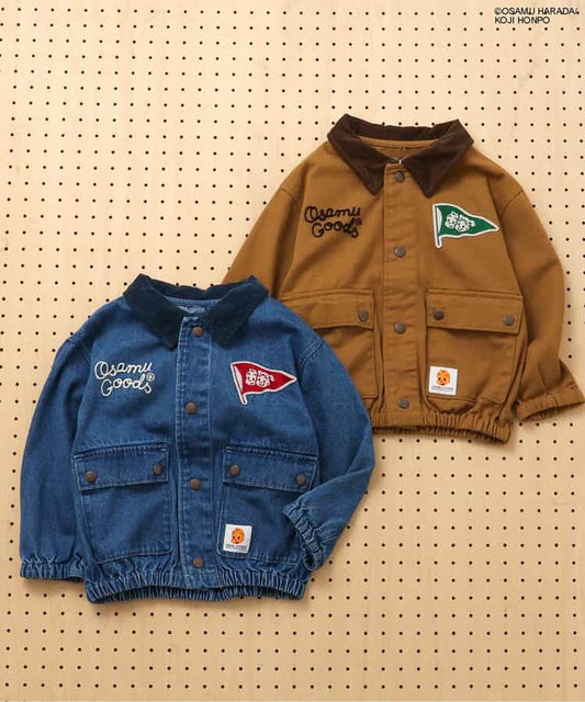 日本童裝 BREEZE x OSAMU GOOD 工業風外套 80-120cm 男童款 秋季 OUTERWEAR