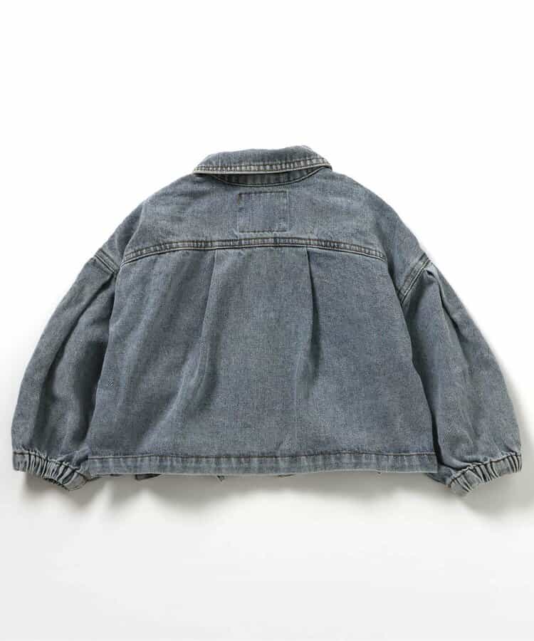 日本童裝 BREEZE 牛仔短外套 80-140cm 女童款 秋季 OUTERWEAR