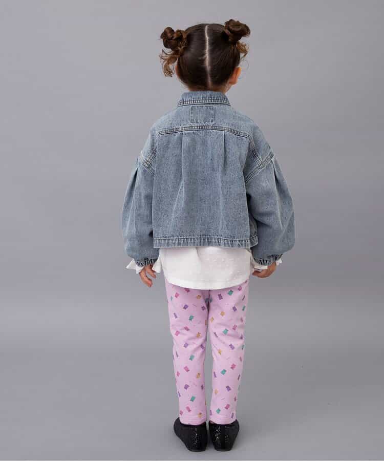 日本童裝 BREEZE 牛仔短外套 80-140cm 女童款 秋季 OUTERWEAR