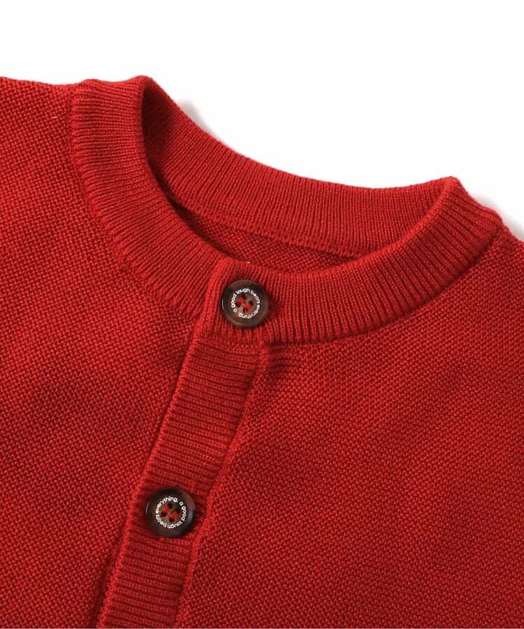 日本童裝 BREEZE 針織外套 80-140cm 男童款/女童款 秋季 OUTERWEAR 聖誕紅/新年紅 