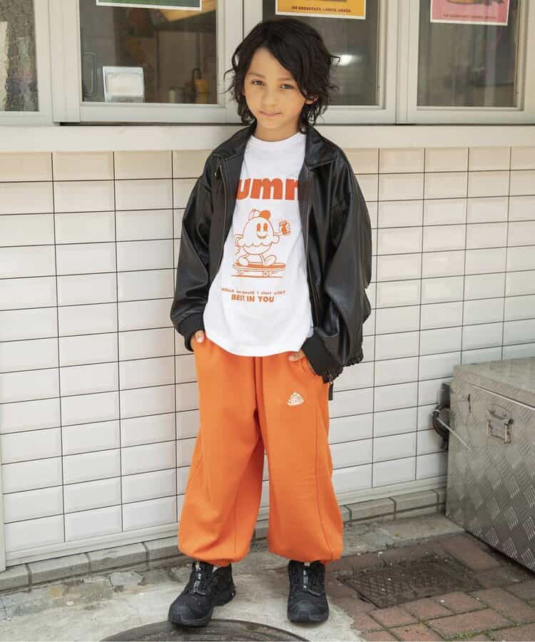 日本童裝 BREEZE 袖子圖案上衣 90-160cm 男童款 秋季 TOPS