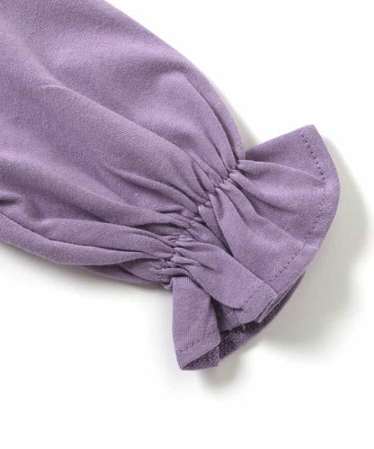 日本童裝 BREEZE 荷葉邊長袖上衣 80-140cm 女童款 秋季 TOPS