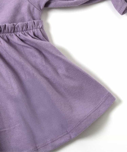 日本童裝 BREEZE 荷葉邊長袖上衣 80-140cm 女童款 秋季 TOPS