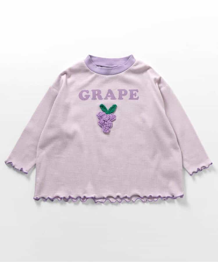 日本童裝 BREEZE 水果長袖上衣 80-140cm 女童款 秋季 TOPS
