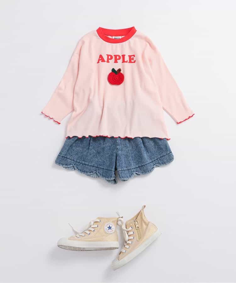 日本童裝 BREEZE 水果長袖上衣 80-140cm 女童款 秋季 TOPS