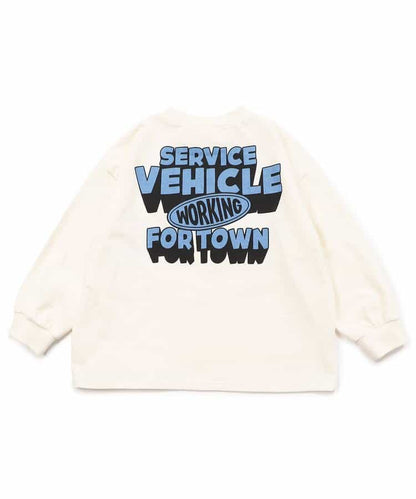 日本童裝 BREEZE 車印花上衣 80-140cm 男童款 秋季 TOPS