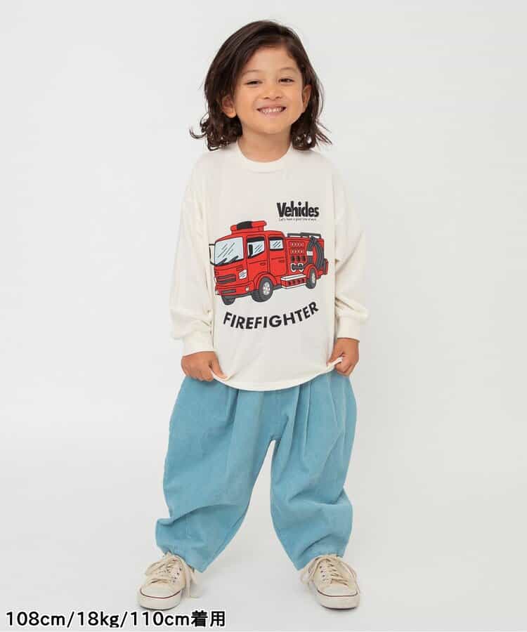 日本童裝 BREEZE 車印花上衣 80-140cm 男童款 秋季 TOPS