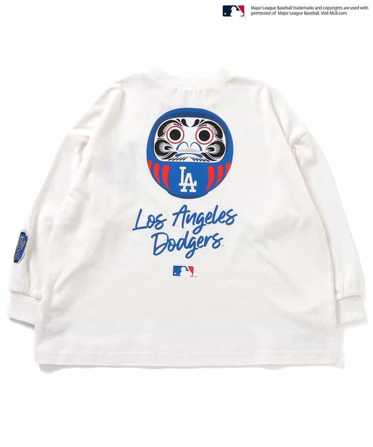 BREEZE x MLB Daruma Print Top (90-150cm) for Boys (Summer) 