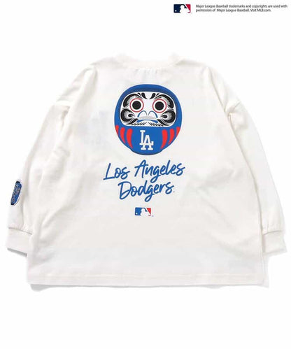 BREEZE x MLB Daruma Print Top (90-150cm) for Boys (Summer) 