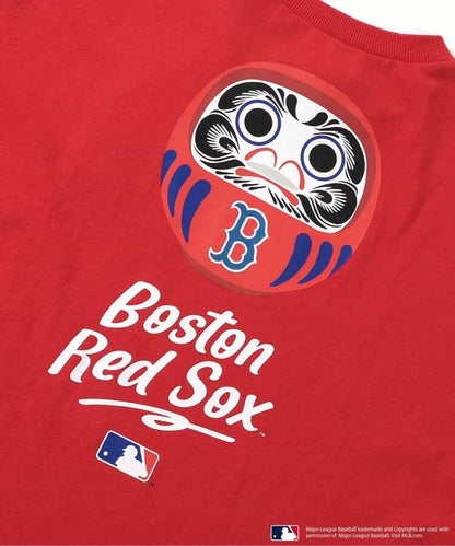 BREEZE x MLB Daruma Print Top (90-150cm) for Boys (Summer) 