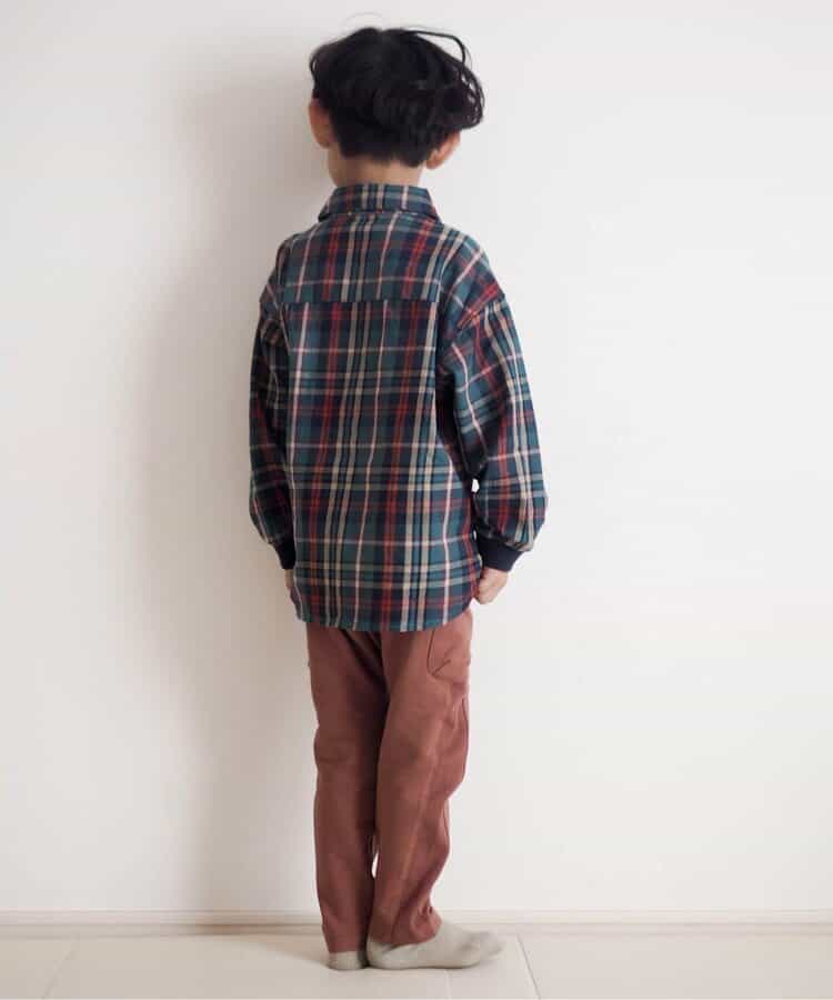 日本童裝 BREEZE 休閒襯衫 80-140cm 男童款/女童款 秋季 TOPS