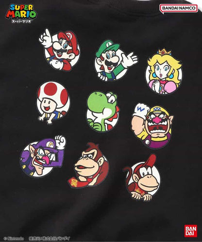 日本童裝 BREEZE x SuperMario 印花衛衣 100-150cm 男童款 秋季 TOPS