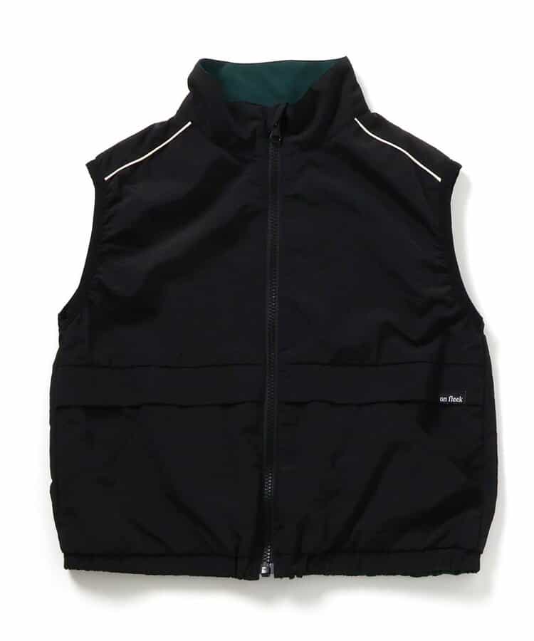日本童裝 BREEZE 2Way 雙面拉鍊背心 90-160cm 男童款 秋季 OUTERWEAR