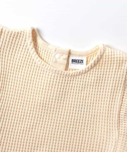 日本童裝 BREEZE 華夫格背心 80-140cm 女童款 秋季 TOPS