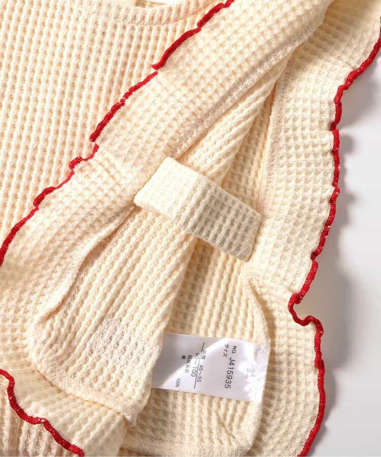 日本童裝 BREEZE 華夫格背心 80-140cm 女童款 秋季 TOPS