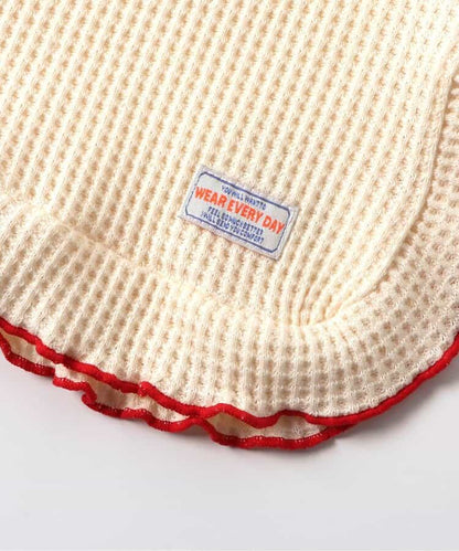 日本童裝 BREEZE 華夫格背心 80-140cm 女童款 秋季 TOPS