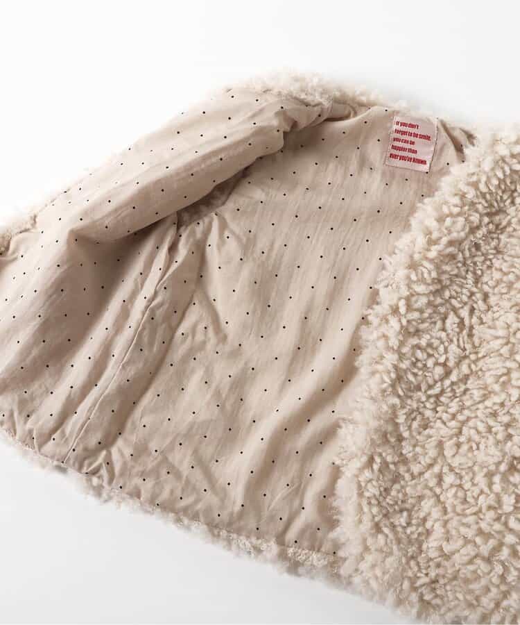 日本童裝 BREEZE 毛毛背心 80-130cm 女童款 秋季 OUTERWEAR