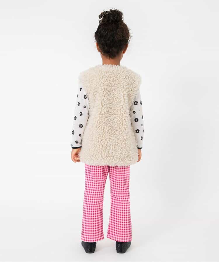 日本童裝 BREEZE 毛毛背心 80-130cm 女童款 秋季 OUTERWEAR
