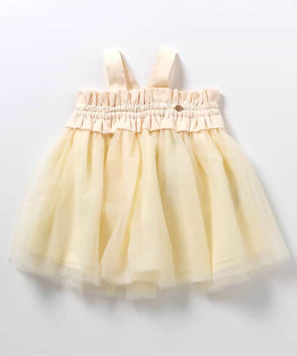 日本童裝 BREEZE 網紗連身裙 70-80cm 女童款 初生嬰兒 秋季 DRESSES