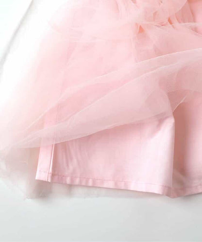 日本童裝 BREEZE 網紗連身裙 70-80cm 女童款 初生嬰兒 秋季 DRESSES