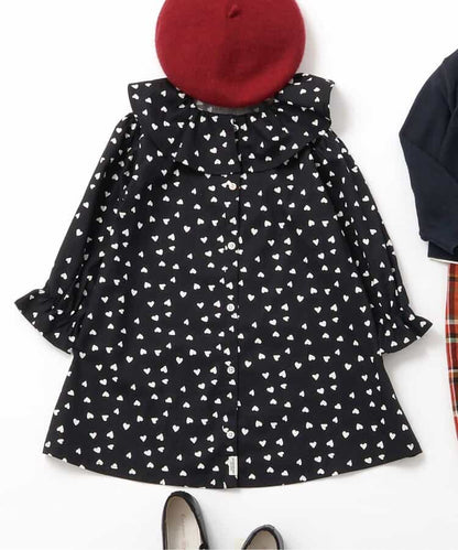 日本童裝 BREEZE 襯衫連身裙 90-140cm 女童款 秋季 DRESSES